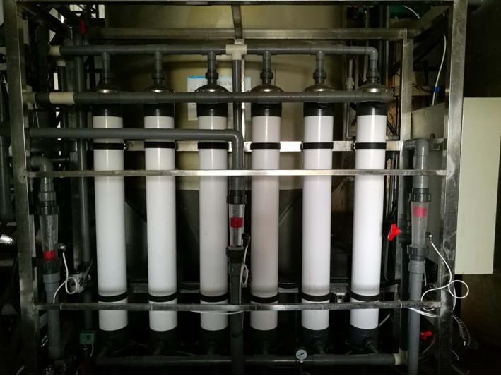 江蘇金湖表面處理廠120TD電鍍廢水處理系統