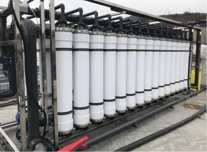 長治黃土坡煤礦1500T/D礦井水處理超濾系統